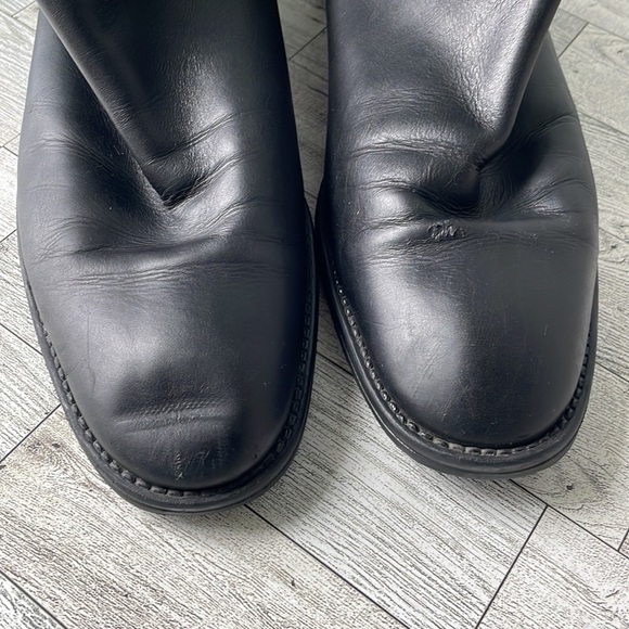 J. Crew Chelsea Leather Made in Italy Boots EUC - Picture 6 of 14